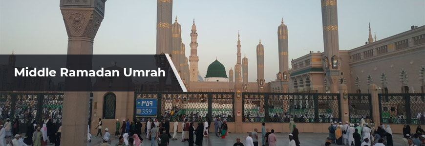 Middle of Ramadan Umrah Package from Bangladesh