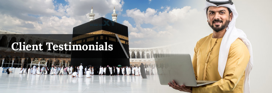 Testimonials for Holy Hajj & Umrah Banner in Bangladesh