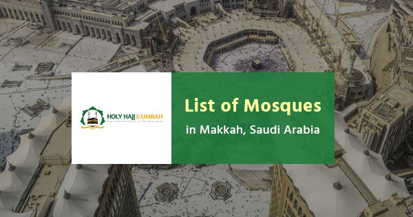 List of mosques in Makkah, Saudi Arabia